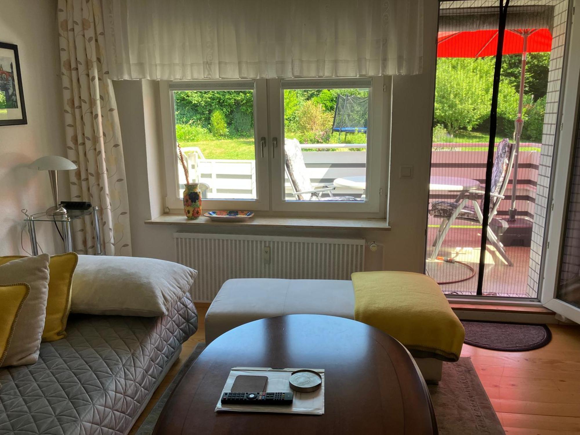 Ferienwohnung Im Gruenen Mit Balkon 黑尔德克 外观 照片