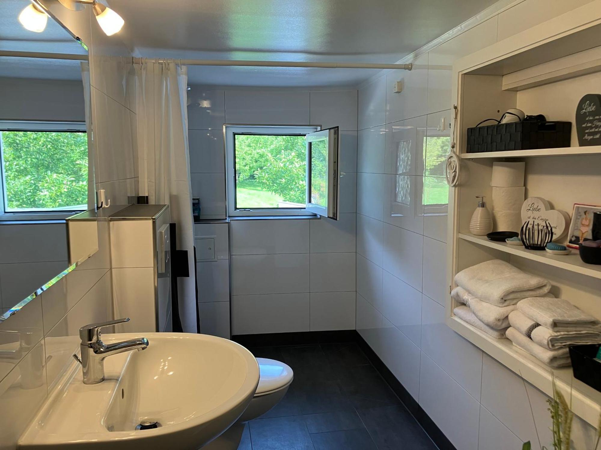 Ferienwohnung Im Gruenen Mit Balkon 黑尔德克 外观 照片